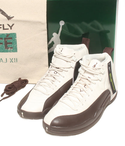 美品 NIKE ハイカットスニーカー エア ジョーダン 12 レトロ SP カフェシート FZ5026-100 メンズ SIZE 27.5 ナイキ