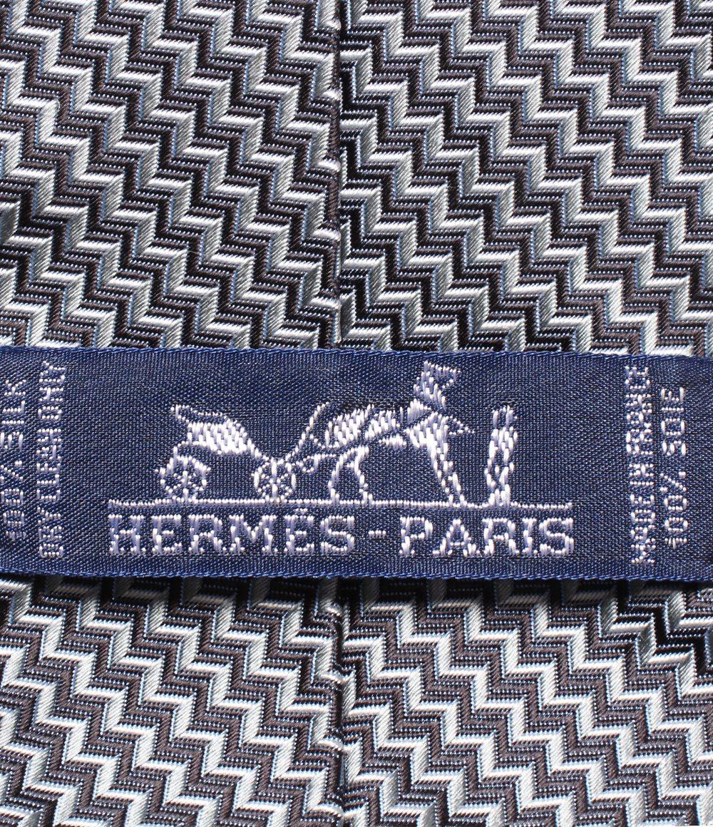 美品 エルメス ネクタイ シルク100％ メンズ HERMES