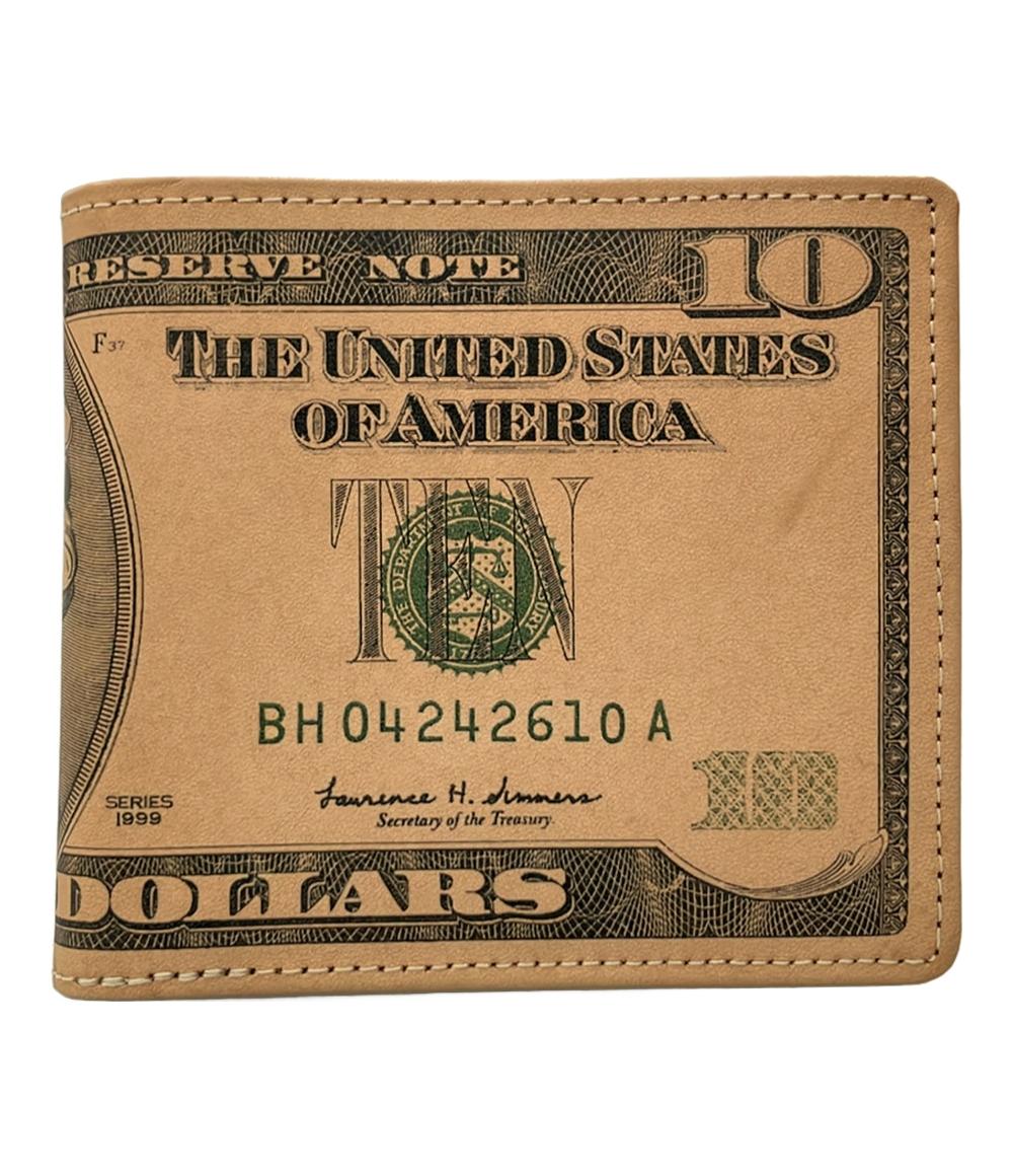 ヒラメキ 二つ折り財布 メンズ HIRAMEKI.