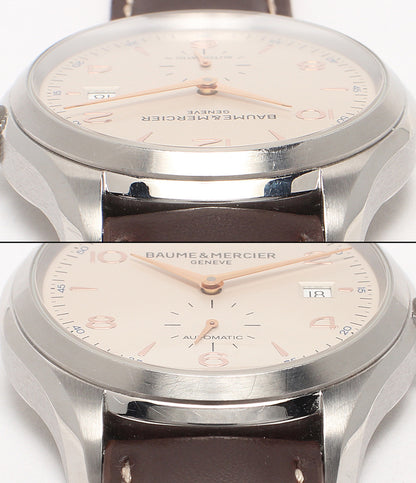 Baume & Mercier 腕時計 クリフトン 自動巻き ベージュ 65717 メンズ ボーム＆メルシェ