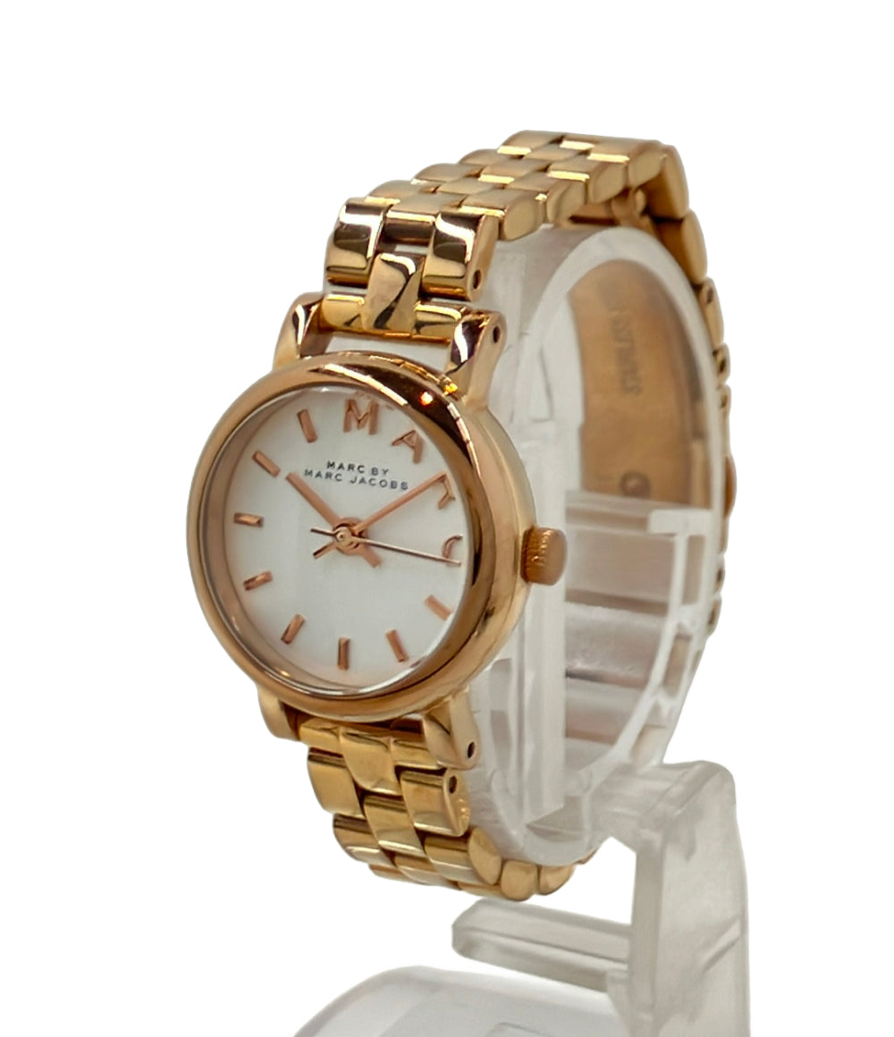 MARC BY MARC JACOBS 腕時計 クオーツ ホワイト MBM3431 レディース マークバイマークジェイコブス