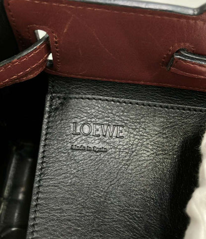 LOEWE 2way ハンドバッグ ショルダーバッグ 斜め掛け Lazo mini ラゾ ミニ レディース ロエベ
