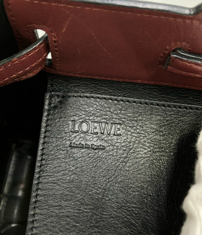 LOEWE 2way ハンドバッグ ショルダーバッグ 斜め掛け Lazo mini ラゾ ミニ レディース ロエベ