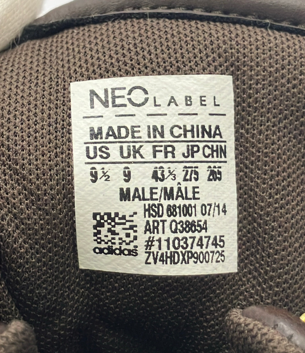 adidas ハイカットスニーカー NEO LABEL フープス ミッド プレミアム ART Q38654 メンズ SIZE 27.5 アディダス
