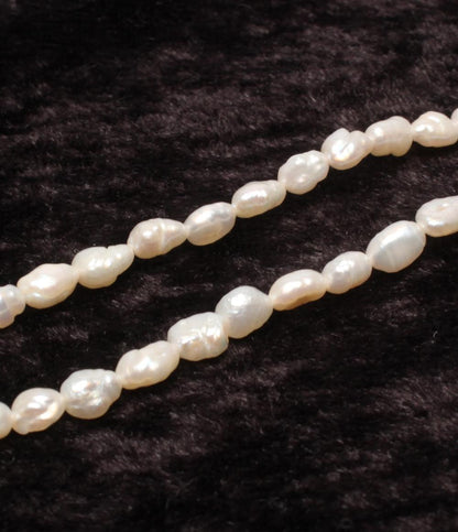 ロングネックレス SV 淡水パール レディース