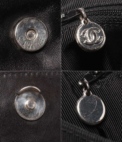 CHANEL リュック ミニチェーンリュック シルバー金具 3番台 レディース シャネル