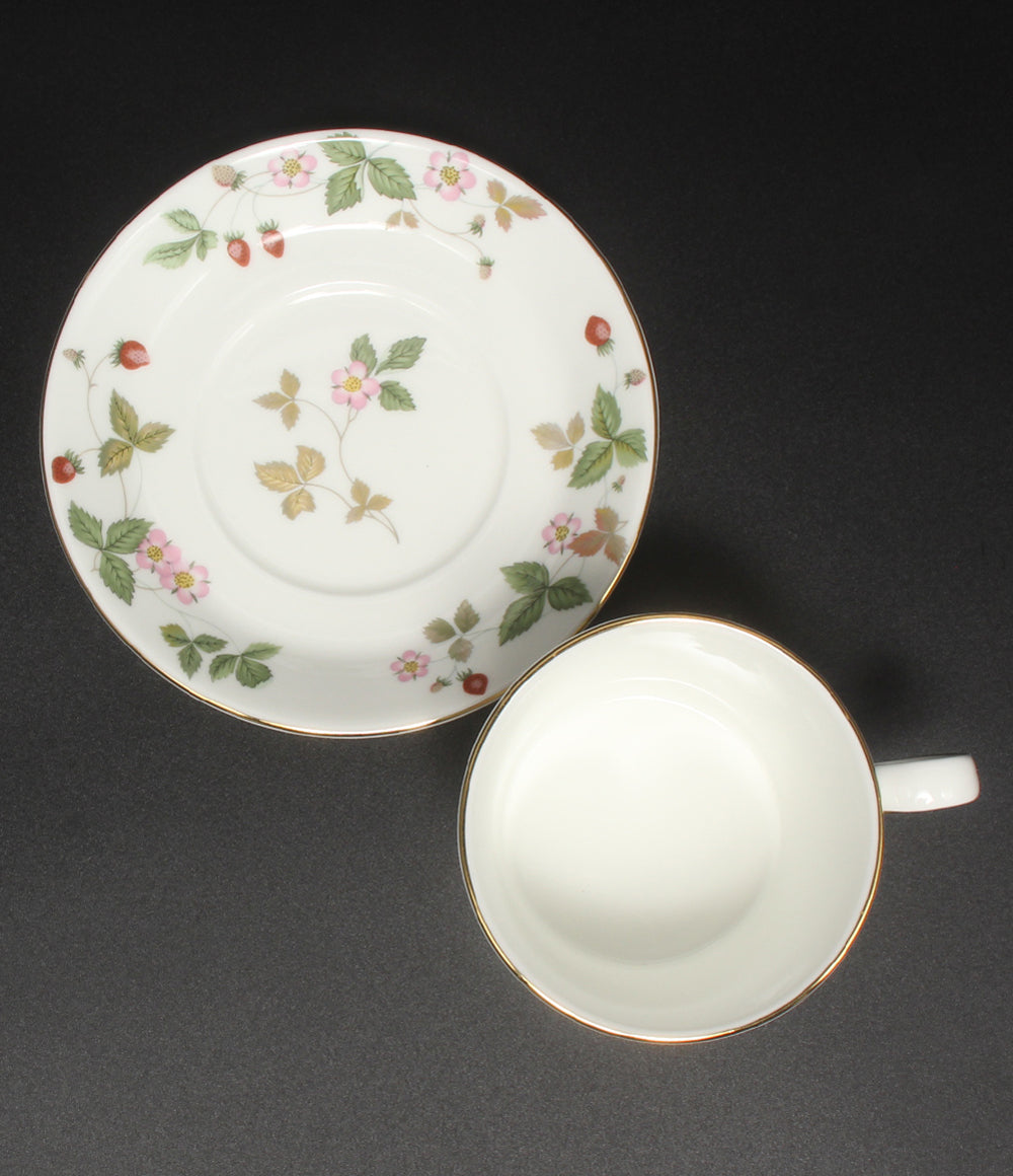 美品 WEDGWOOD カップ＆ソーサー ワイルドストロベリー ウエッジウッド