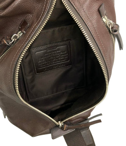 COACH ボディバッグ トンプソン レザー 70360 メンズ コーチ
