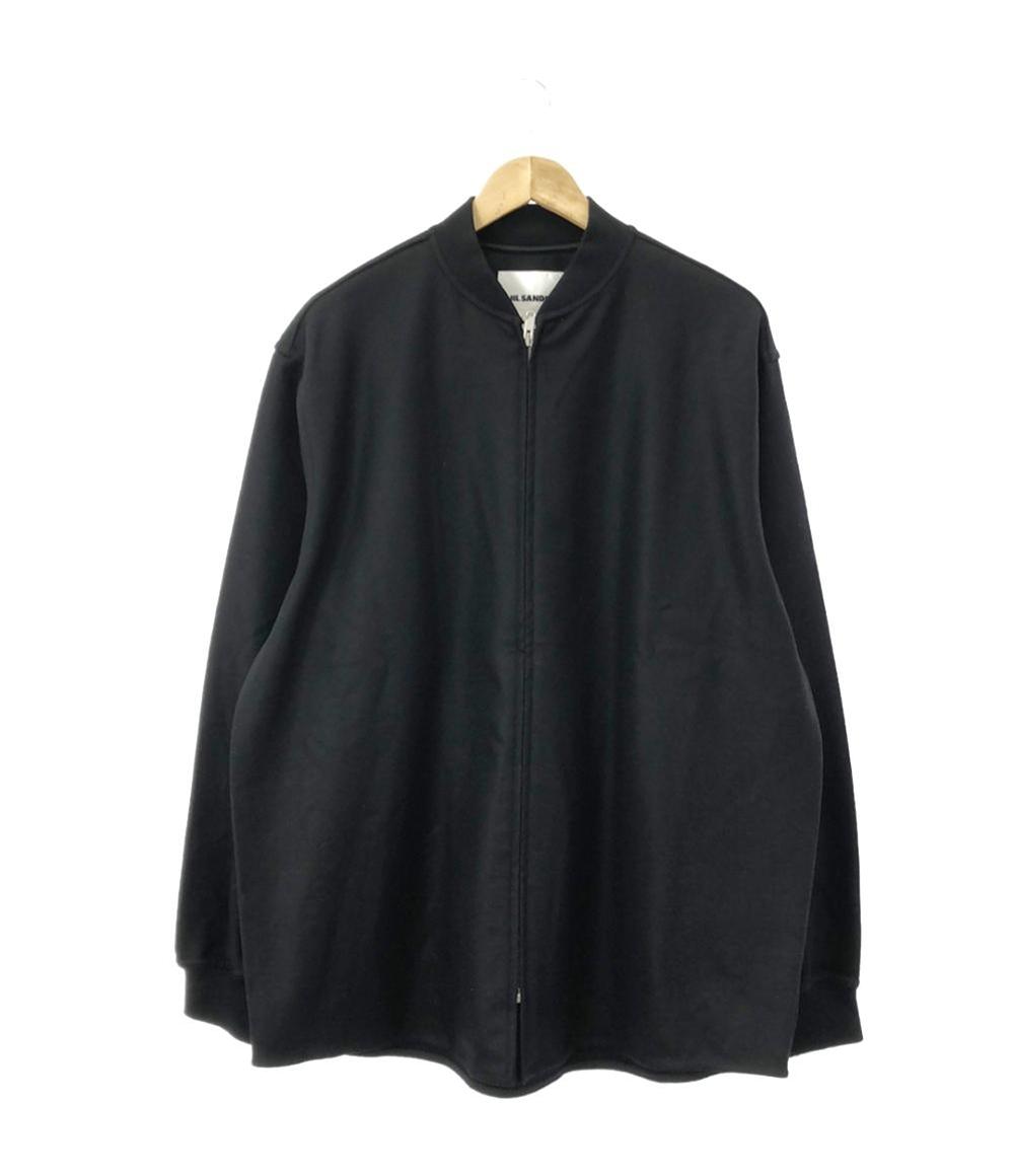 美品 JIL SANDER 美品 ジルサンダー ウールジップブルゾン メンズ SIZE XL JIL SANDER メンズ ジルサンダー