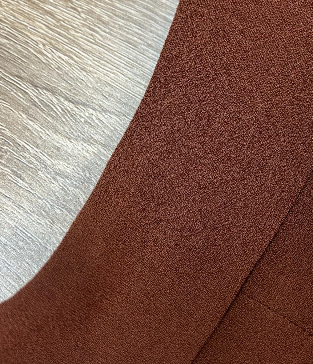 Mame Kurogouchi 半袖ワンピース ボリュームスリーブ Volume Sleeve Dress MM20FW-DR032 レディース SIZE 2 (M) マメクロゴウチ