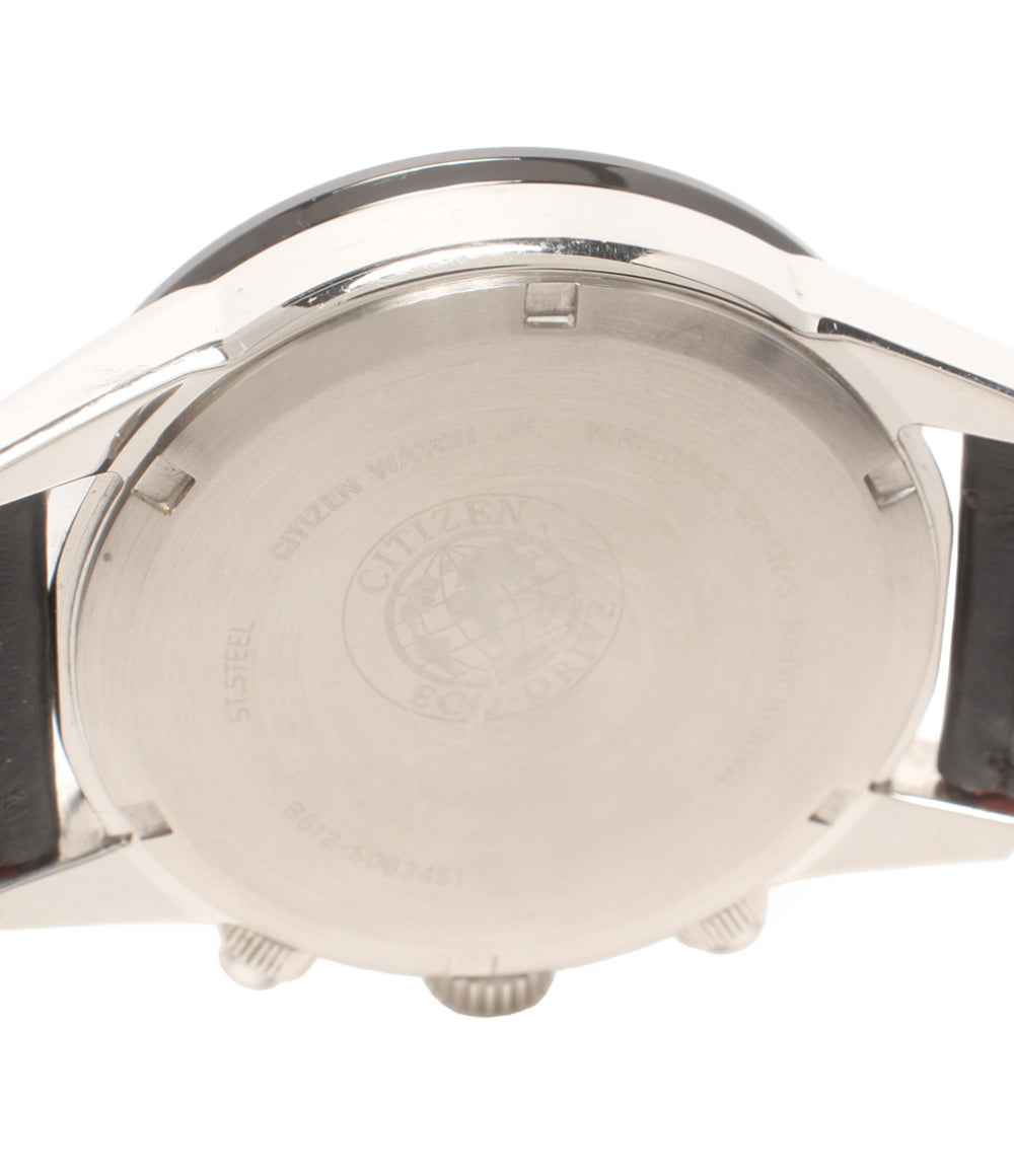 CITIZEN 腕時計 ソーラー ブラック B612-S083451 メンズ シチズン