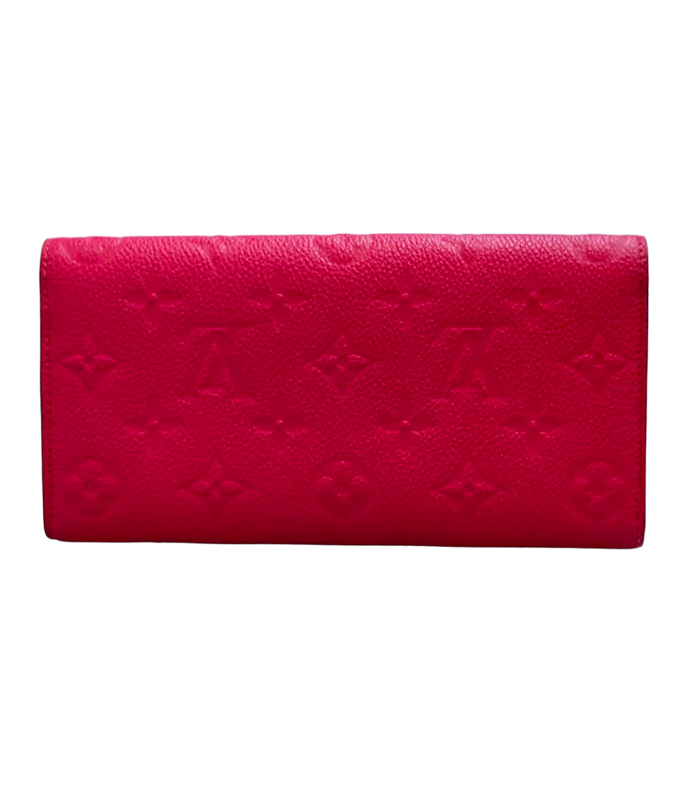 LOUIS VUITTON 長財布 ポルトフォイユ エミリー モノグラムアンプラント M62371 レディース ルイ・ヴィトン
