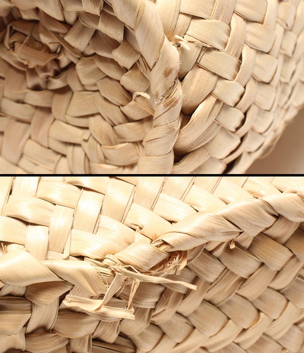 ロエベ かごバッグ ショルダーバッグ 肩掛け バスケットバッグ ヤシの葉&カーフ レディース LOEWE