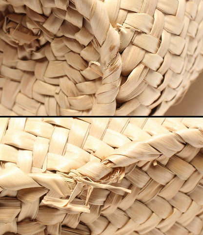 ロエベ かごバッグ ショルダーバッグ 肩掛け バスケットバッグ ヤシの葉&カーフ レディース LOEWE