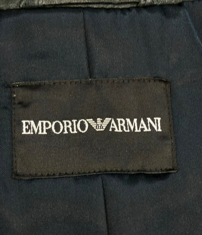 エンポリオ・アルマーニ レザーコート レディース SIZE TG 42 (XL) Emporio Armani