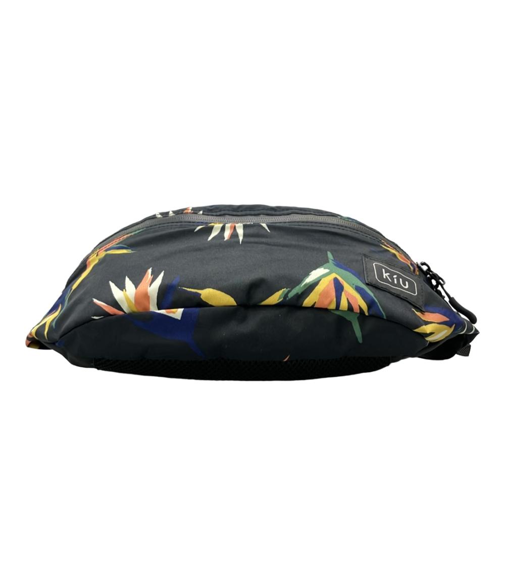 美品 キウ ボディバッグ ウエストポーチ メンズ KiU