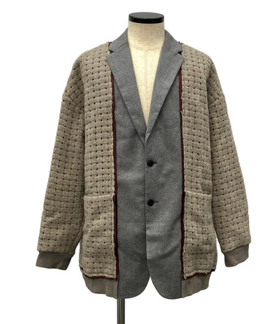 ドゥルカマラ テーラードジャケット スクエアメッシュ ニットジャケット D223-J371 メンズ SIZE 1 (S) Dulcamara