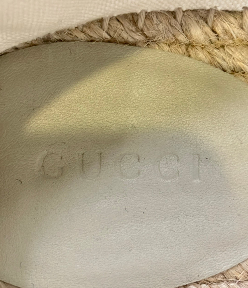 GUCCI エスパドリーユ レディース SIZE 37 (23.5cm) グッチ