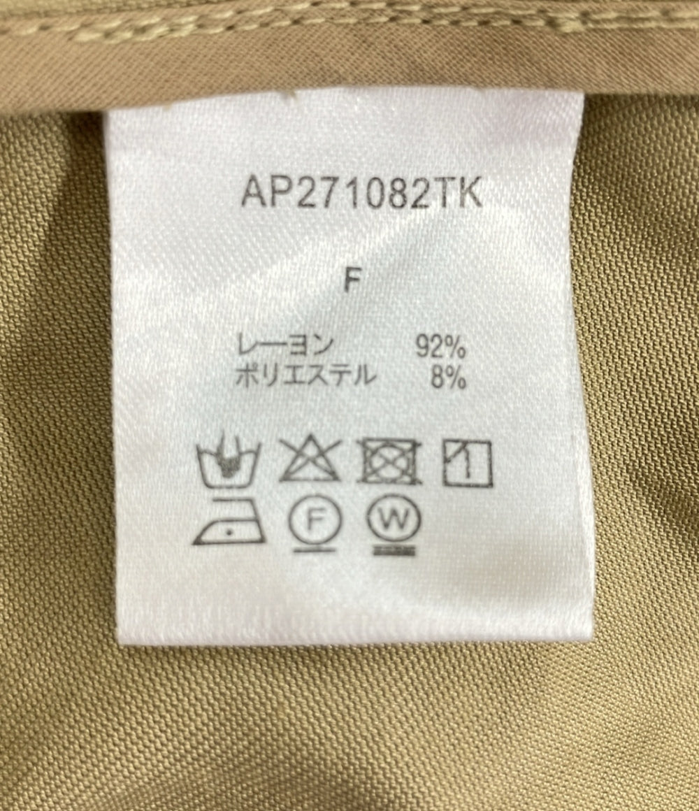 アパートバイローリーズ ノースリーブワンピース ロングジレ レディース SIZE F (M) apart by lowrys