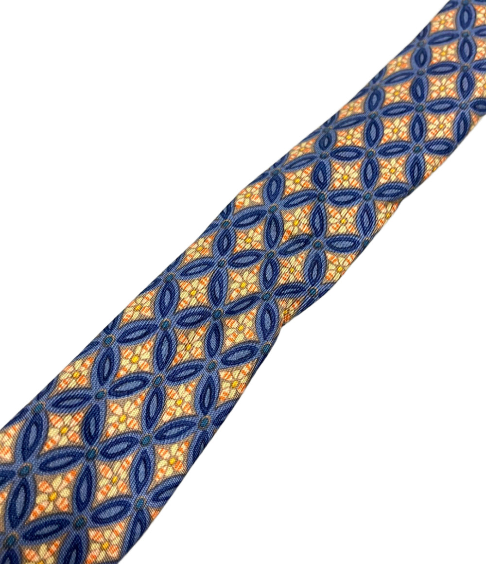 HERMES ネクタイ シルク100% メンズ エルメス