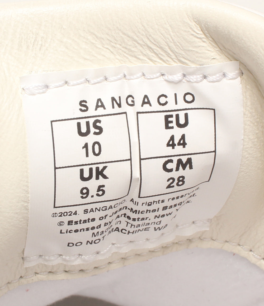 美品 Sangacio ローカットスニーカー バスキア メンズ SIZE 28.0 サンガッチョ