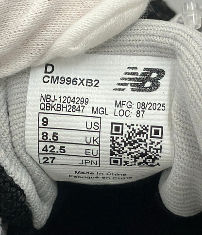 美品 NEW BALANCE ローカットスニーカー GORE-TEX LIFE STYLE 996 CM996XB メンズ SIZE 27.0 ニューバランス