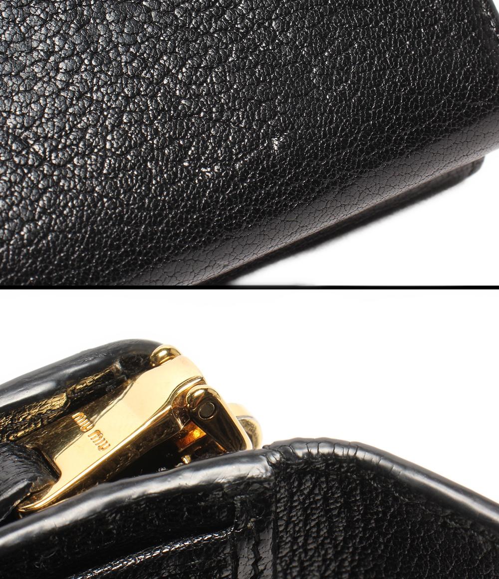 ミュウミュウ 三つ折り財布 レディース MIUMIU