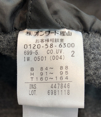 ロングチェスターコート      レディース SIZE 2 (M) uncrave