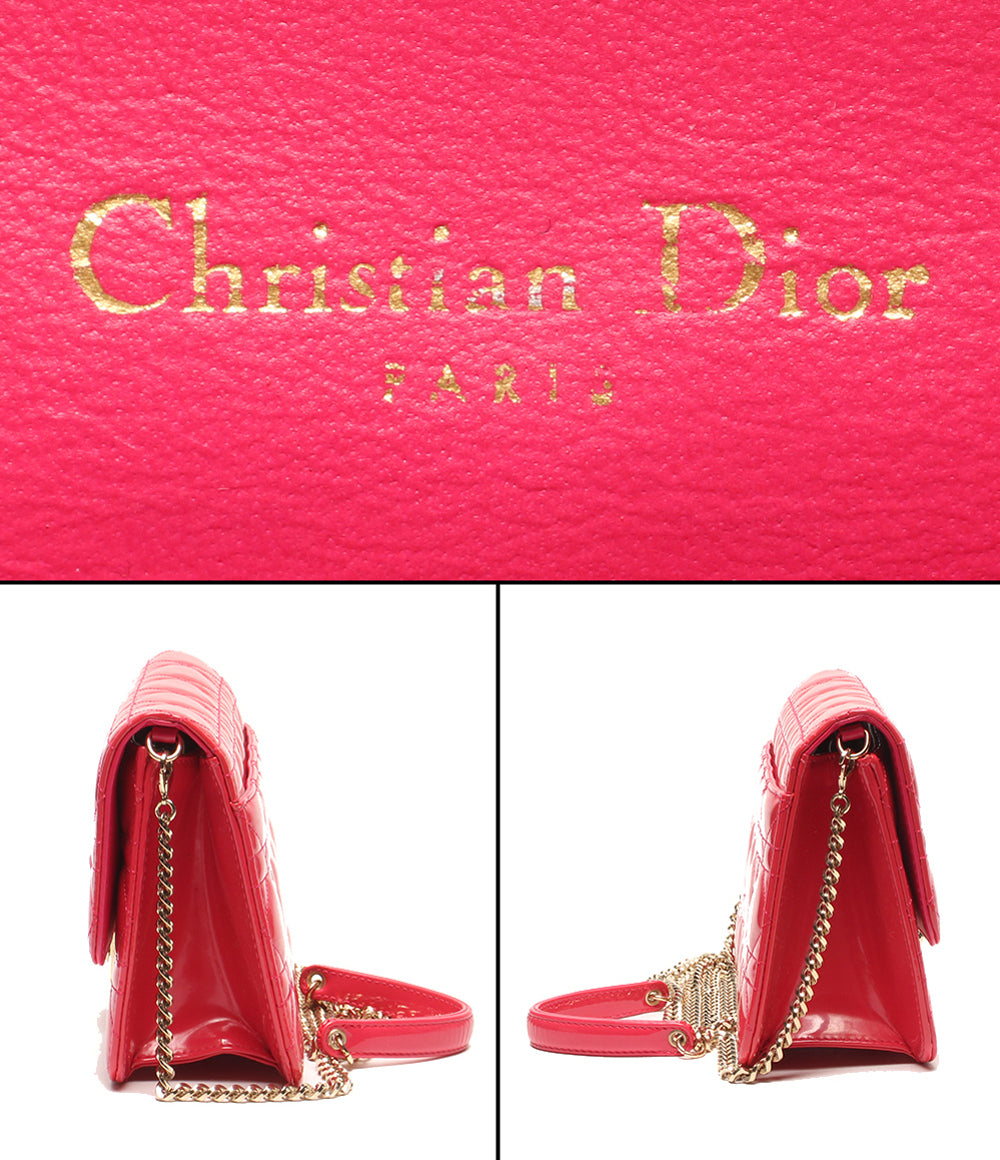 Christian Dior チェーンショルダーバッグ 斜め掛け 12 MA 0175 レディース クリスチャンディオール