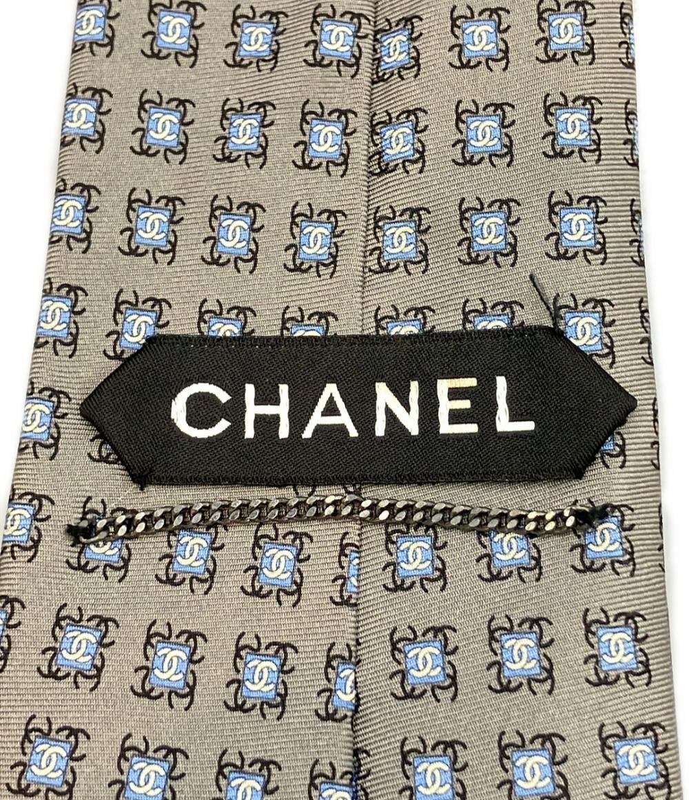 CHANEL ネクタイ シルク100% レディース シャネル