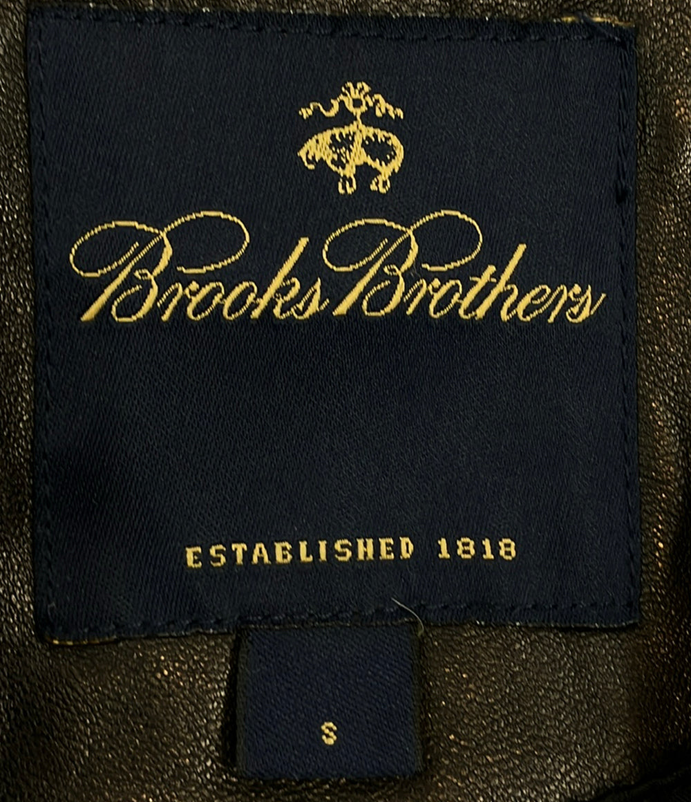Brooks Brothers レザージャケット 本革 クラシック メンズ SIZE S ブルックスブラザーズ