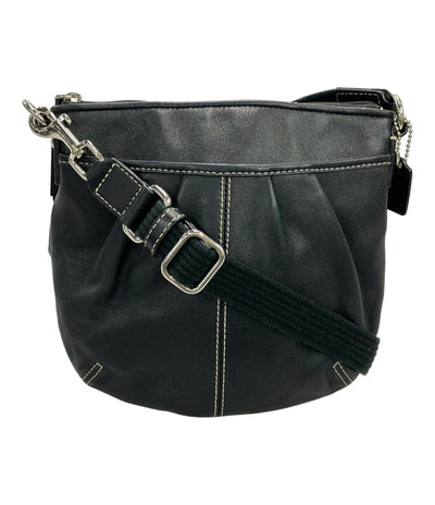 美品 COACH ショルダーバッグ 斜め掛け レザー ソーホー スイングパック F42833 レディース コーチ