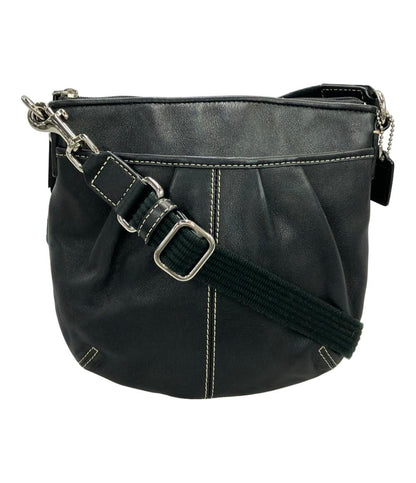 美品 COACH ショルダーバッグ 斜め掛け レザー ソーホー スイングパック F42833 レディース コーチ