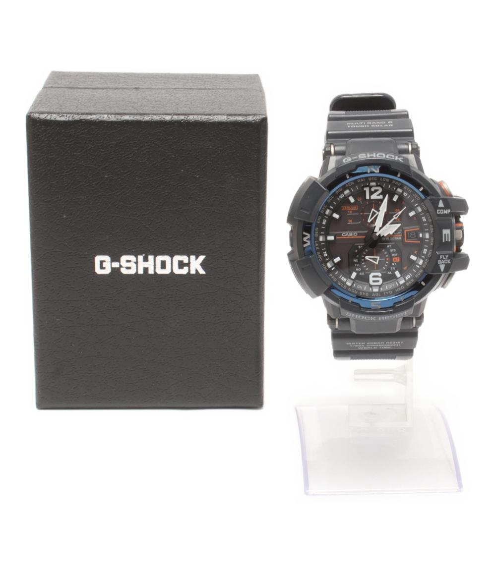 カシオ 腕時計 スカイコックピット G-SHOCK ソーラー GW-A1100-2AJF