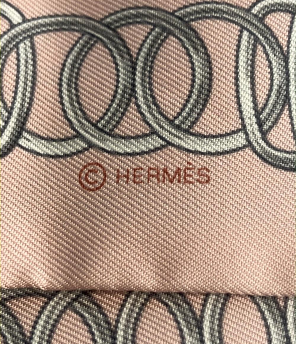 美品 エルメス ツイリースカーフ シルク100% レディース HERMES