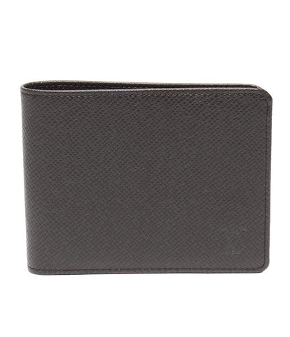 美品 ルイ・ヴィトン 二つ折り財布 ポルトフォイユ ミュルティプル タイガ M32809 メンズ LOUIS VUITTON