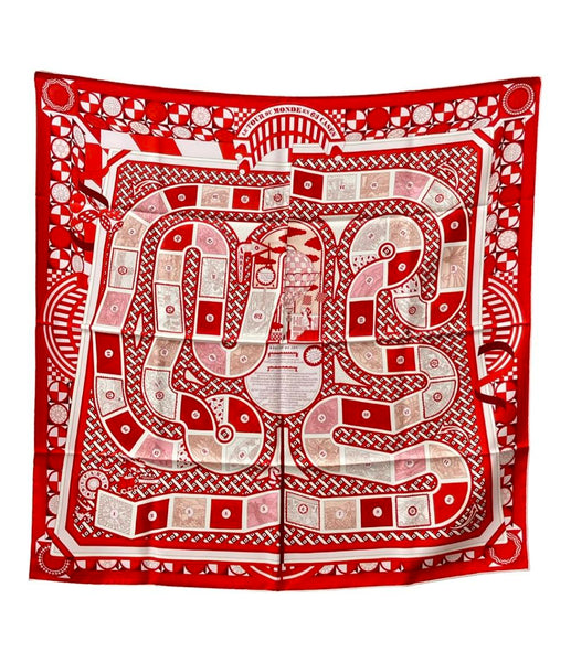 エルメス　HERMES スカーフ　カレ90 世界の布地を巡る旅 楽天市場】【エルメス】Hermes カレ90 シルクスカーフ VOYAGE EN