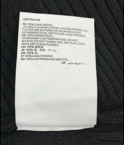 ami alexandre mattiussi ニットベスト ハートロゴ レディース SIZE S アミ アレクサンドル マテュッシ