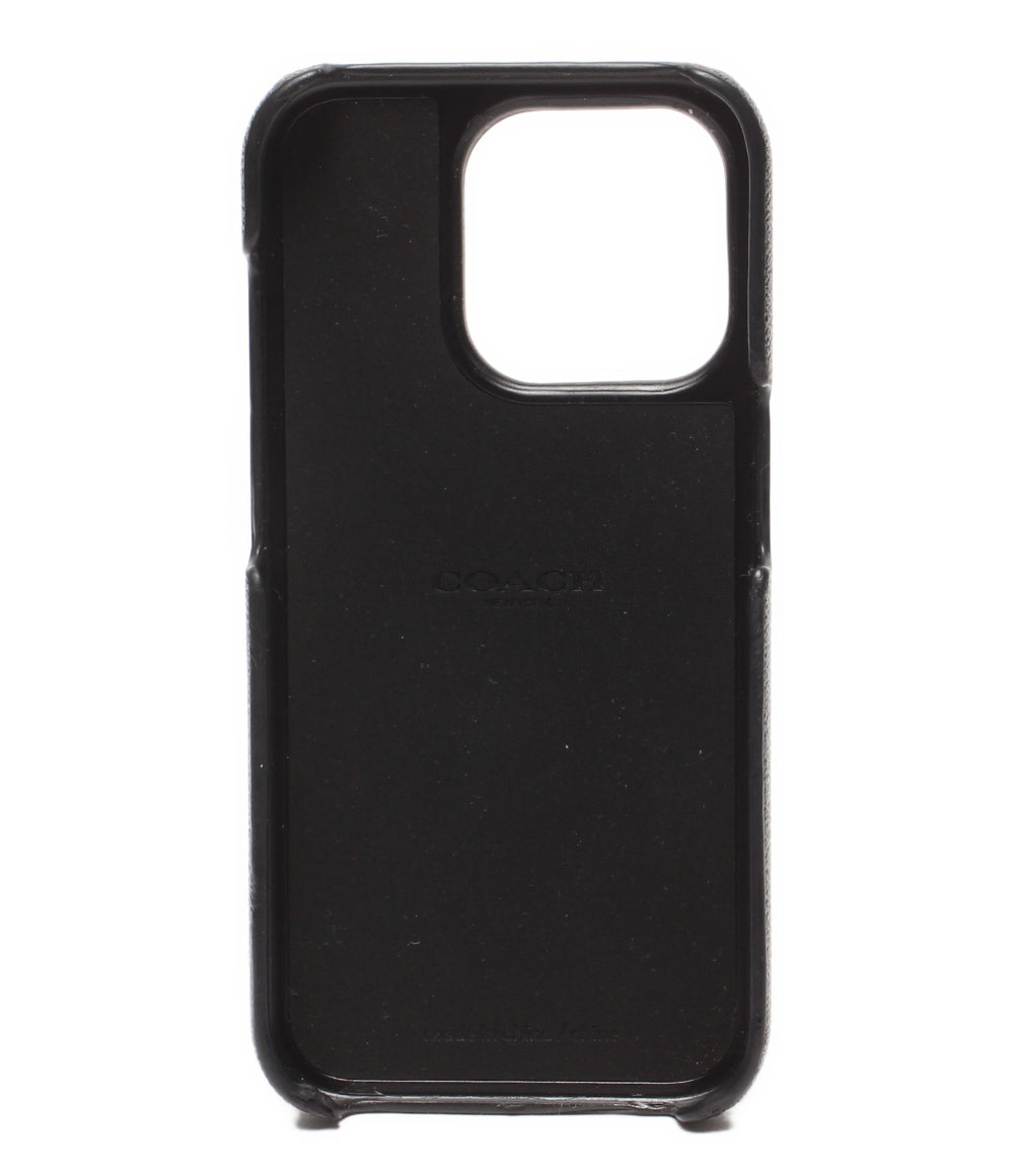 COACH iphoneケース iphone15pro シグネチャー メンズ レディース コーチ