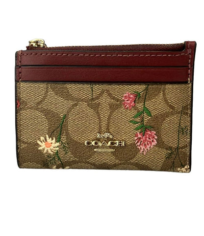 コーチ パスケース コインケース 花柄 シグネチャー C8733 レディース COACH