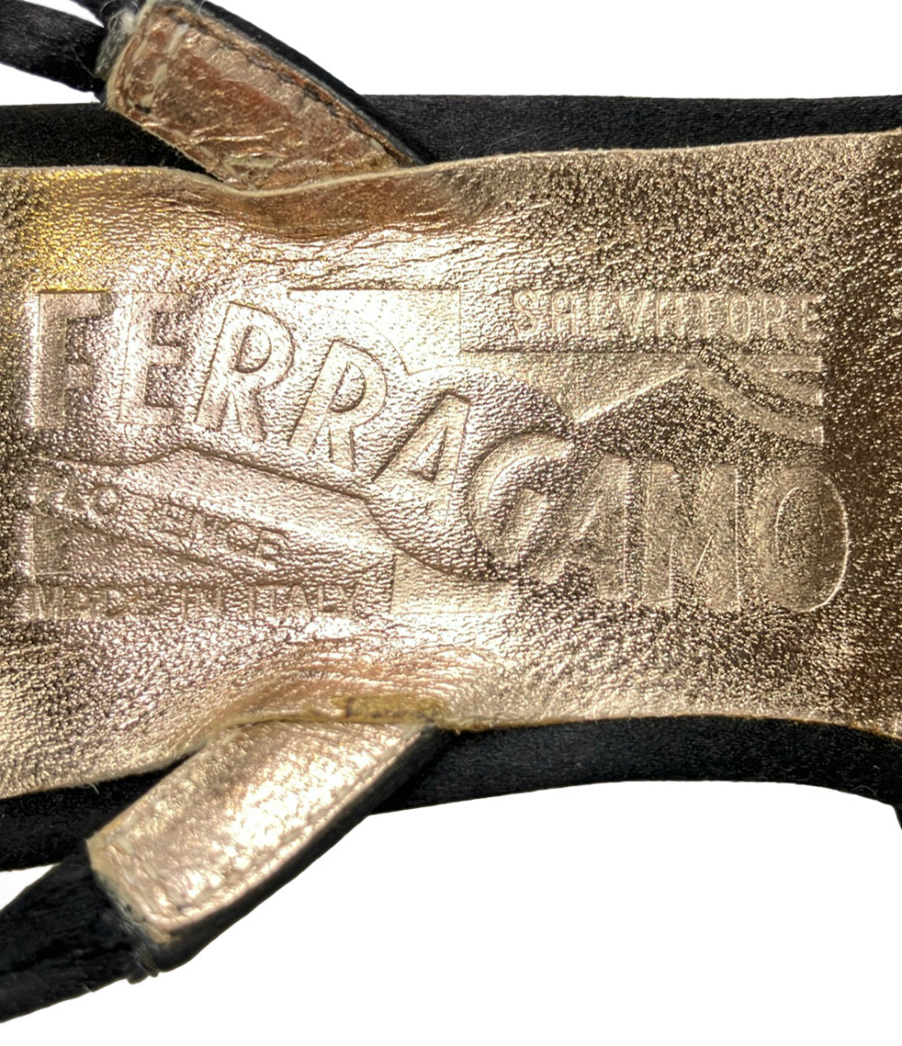 訳あり Salvatore Ferragamo ウェッジソールサンダル レディース SIZE 6 サルヴァトーレフェラガモ