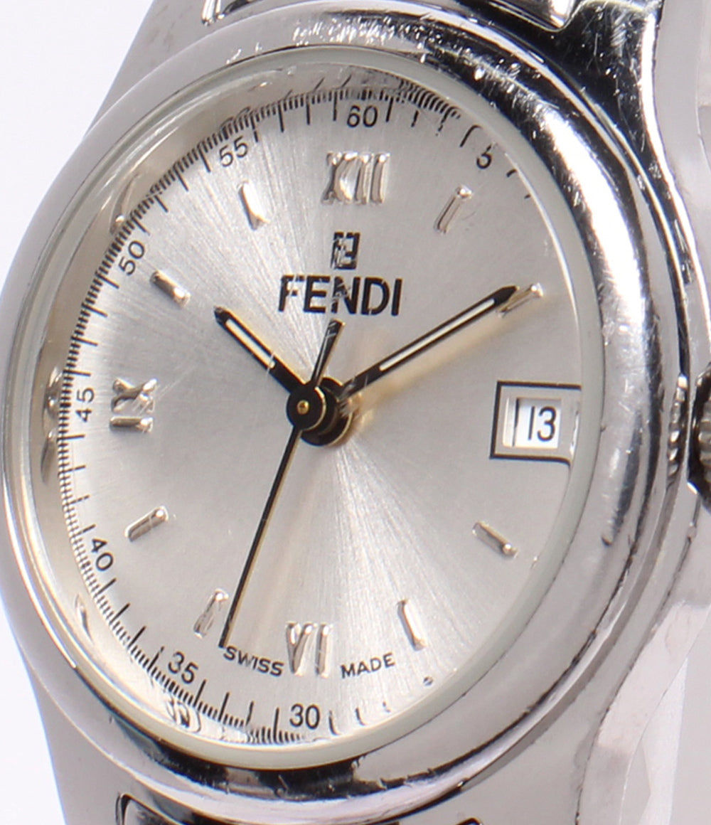 FENDI 腕時計 オロロジ クオーツ シルバー 210L レディース フェンディ