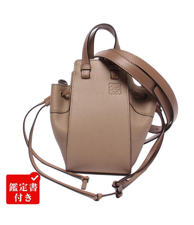 LOEWE 2wayハンドバッグ ショルダーバッグ 斜め掛け ドローストリングバッグ ミニ ハンモック レディース ロエベ