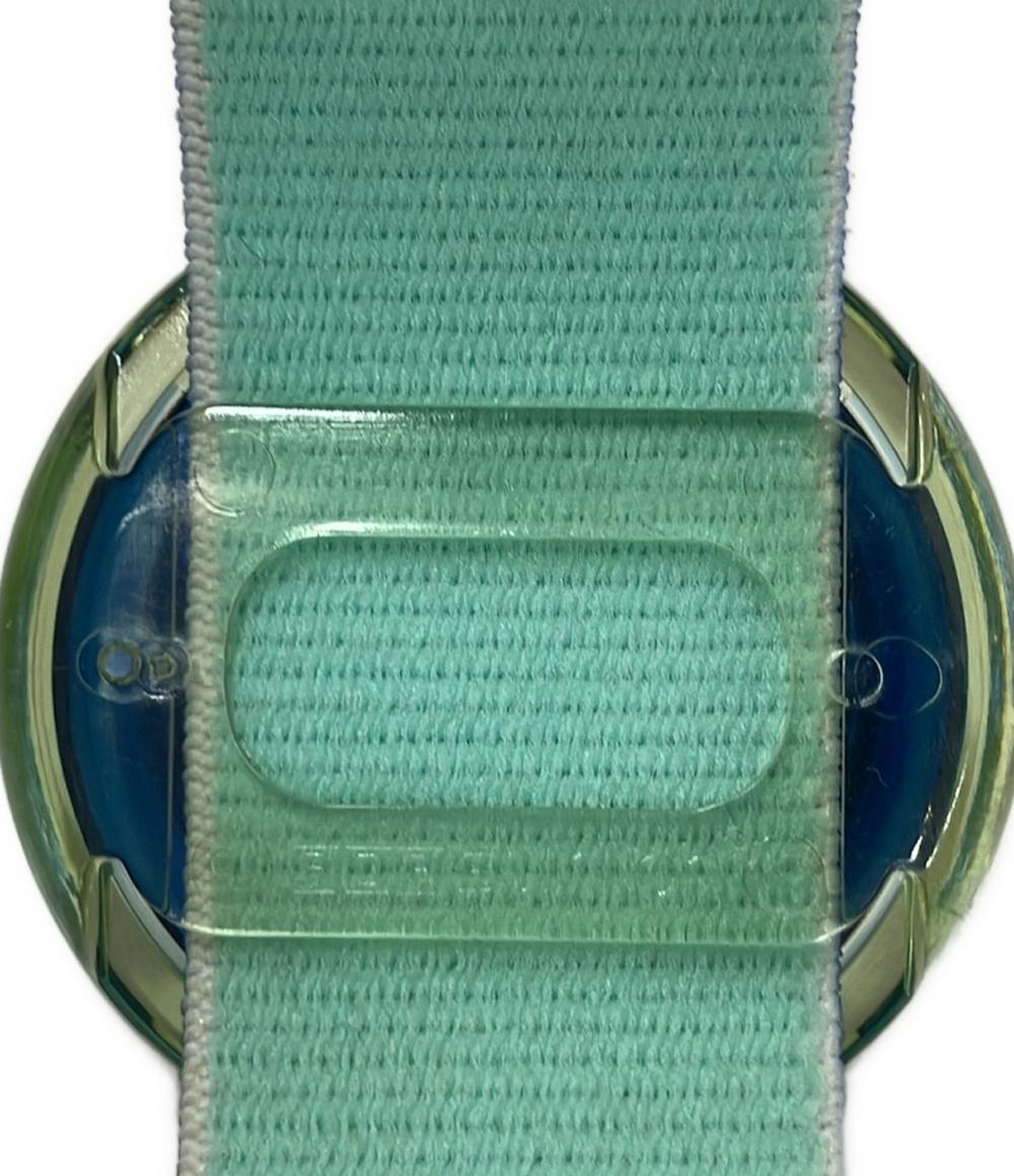 美品 スウォッチ 腕時計 クオーツ マルチカラー レディース Swatch