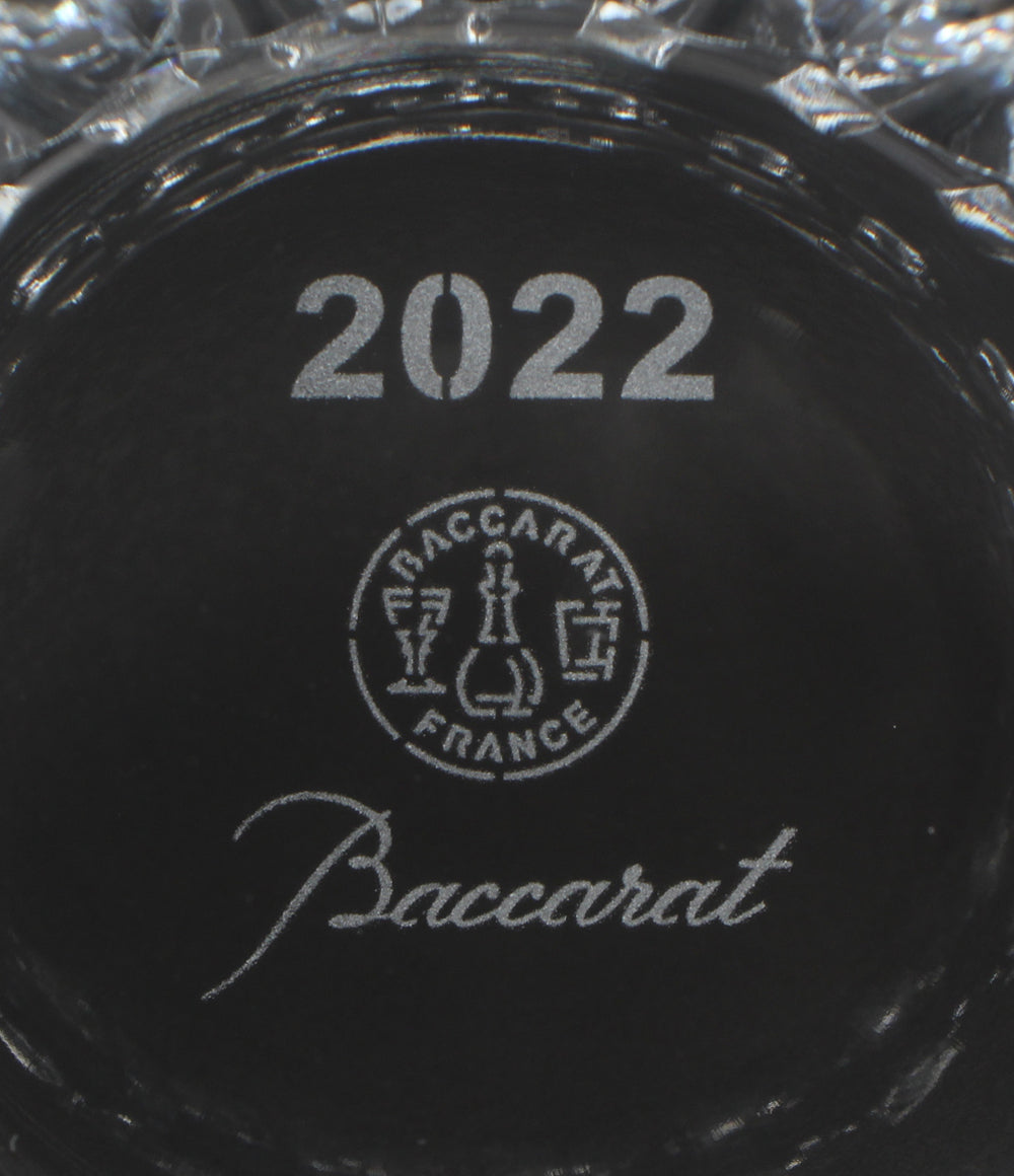 美品 Baccarat イヤータンブラー グラス 2点セット ペア 2022 クリスタ バカラ