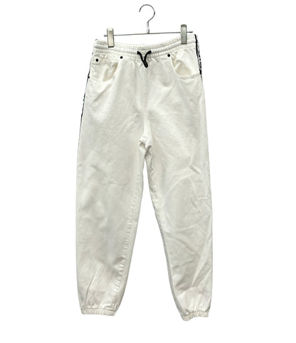 Alexander Wang トラックパンツ サイドロゴテープ デニム生地 イージー Logo Tape Track Pants メンズ SIZE S アレキサンダーワン