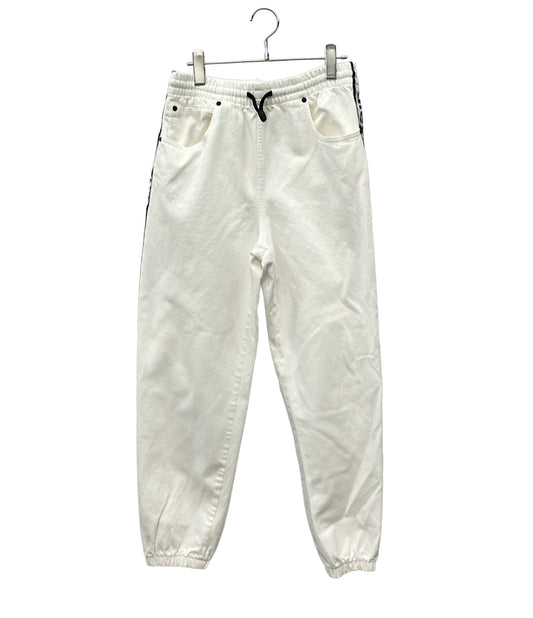 Alexander Wang トラックパンツ サイドロゴテープ デニム生地 イージー Logo Tape Track Pants メンズ SIZE S アレキサンダーワン