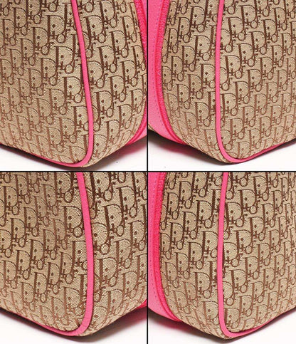 美品 クリスチャンディオール ハンドバッグ ミニボストンバッグ トロッター レディース Christian Dior