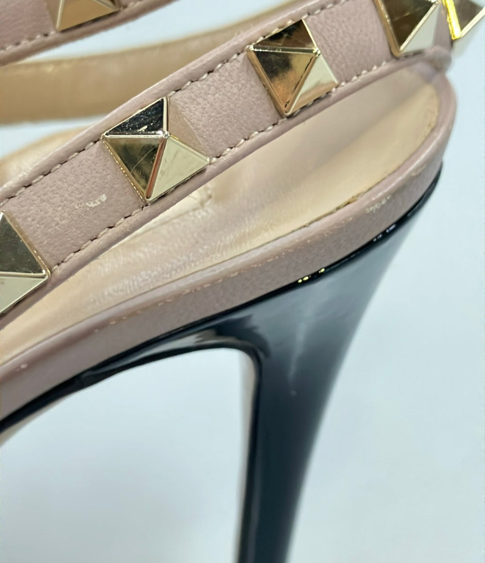 Valentino Garavani ストラップパンプス ロックスタッズ レディース SIZE 38 (24cm) ヴァレンティノ・ガラヴァーニ