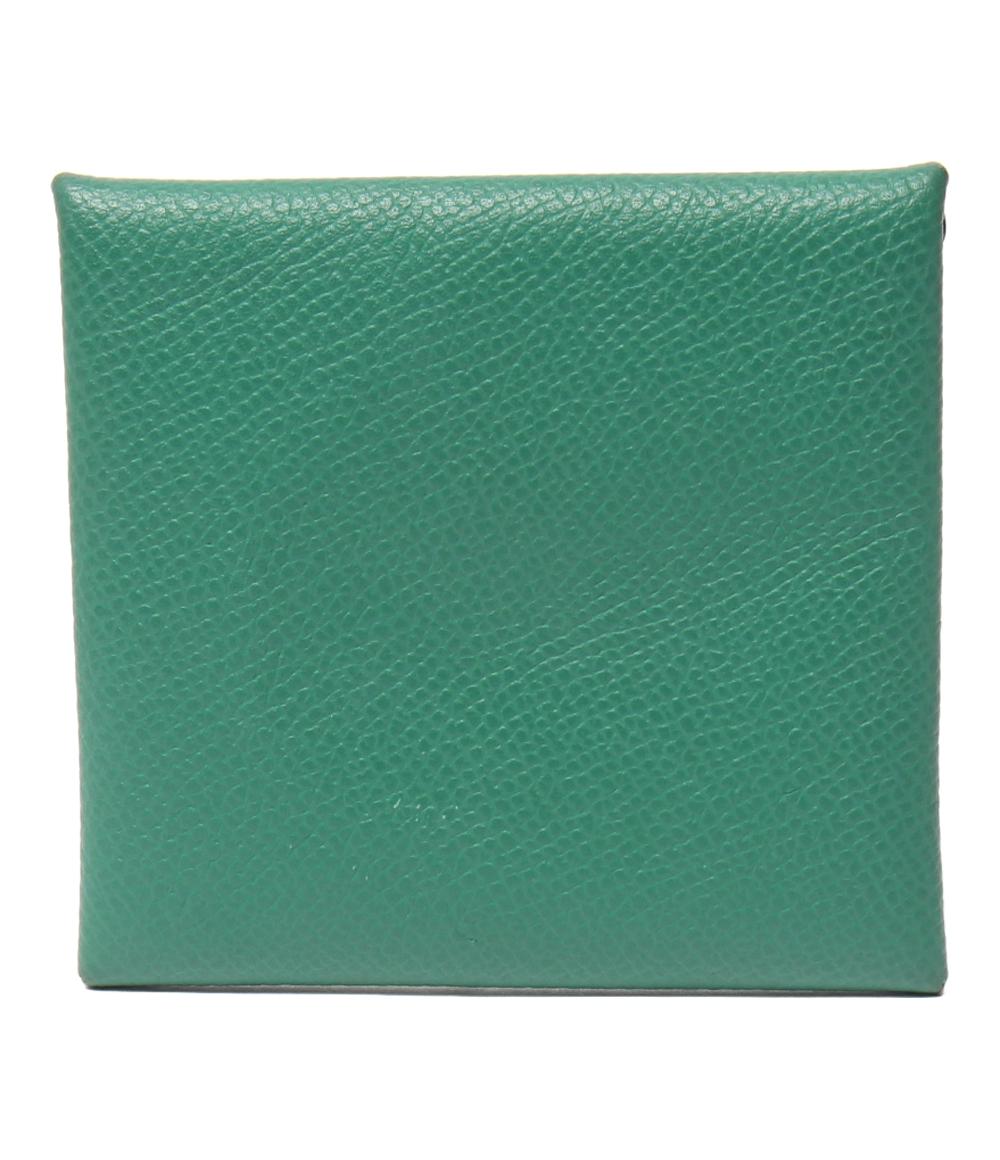 エルメス コインケース W刻印 シルバー金具 バスティア レディース HERMES